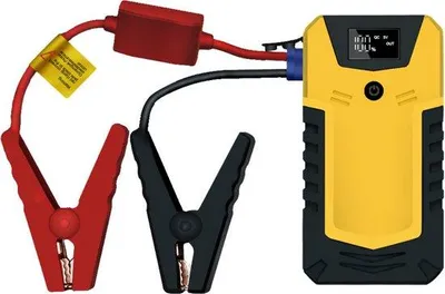 Image de Kit de démarrage 4 en 1 - Booster de batterie pour voiture (moteur jusqu'à 3,5 L) - Batterie de secours portable 18 000 mAh