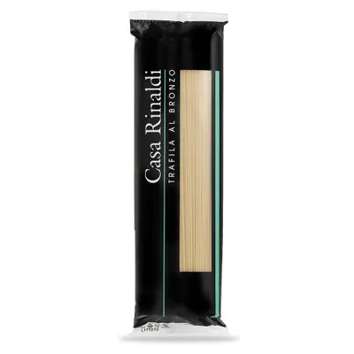 Produktbild von Casa Rinaldi Spaghetti Pasta im Bronzeverfahren hergestellt 500g