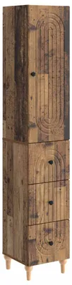 Zdjęcie produktu dla Zestaw szafek vidaXL, 2 szt., 33 x 34,5 x 90 cm, materiał drewnopochodny