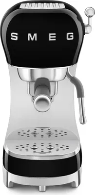 Immagine prodotto di Smeg Macchina da Caffè Espresso Manuale 50's Style pollici“ Nero LUCIDO pollici“ ECF02BLEU