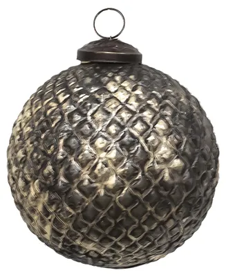 Produktbild von Clayre & Eef Weihnachtskugel Ø 9 cm Braun Glas