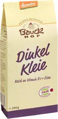 Produktbild von Bauckhof Dinkelkleie Demeter -- 200g