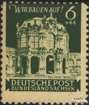 Produktbild von Briefmarken Sowjetische Zone (All.Bes.) 1946 Mi 64 postfrisch Wiederaufbau