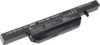 Produktbild von Akku passend für Clevo W650, Li-Ion, 11,1V, 4400mAh, 48,8Wh