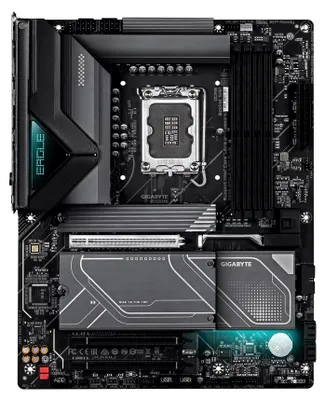 Productafbeelding van GIGABYTE Z890 EAGLE WIFI7 PLUS, Intel, LGA 1851 (Socket V1), Intel Core Ultra (Serie 2), LGA 1851, DDR5-SDRAM, 256 GB
