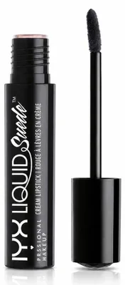 Immagine prodotto di NYX Professional Makeup Rossetto liquido in crema scamosciato, nero, Stone Fox, 1 colore, colorante, unisex, opaco