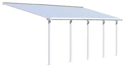Obrázok produktu pre Kryt terasy Palram - Canopia Olympia 3x7,3 739 x 295 cm biely