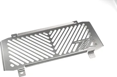 Obrázek produktu pro Kryt chladiče ZIEGER kompatibilní s logem Kawasaki Z650 stříbrný