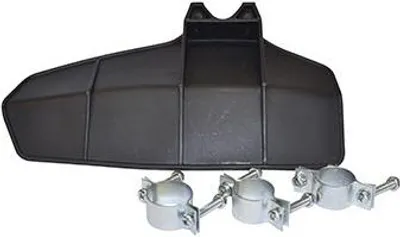 Produktbild von Schutzhaube für Motorsense Standard aus Nylon, geliefert mit Reduzierringen ø 24, 26 und 28 mm.