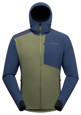 Immagine prodotto di Descender Storm Jkt M, Cypress/Night Sky, M, ZASF031E47B46M, Pile da sci alpinismo da uomo - La Sportiva