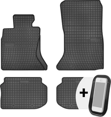 Produktbild von Gummimatten Auto Fußmatten Automatten Passgenau 4-teilig Set - passend für BMW 5er F10 F11 2010-2013