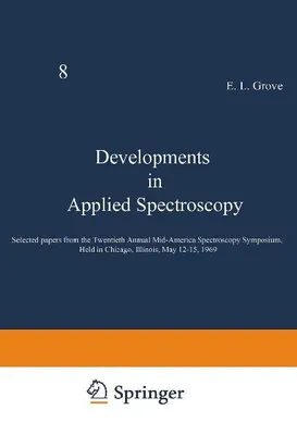 Produktbild von Developments in Applied Spectroscopy