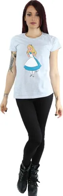 Produktbild von Alice In Wonderland - T-Shirt für Damen BI2159 (M) (Weiß)