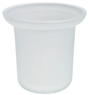 Produktbild von bremermann Bad-Serie PIAZZA & LUCENTE - Ersatzglas für WC-Garnituren, aus satiniertem Glas