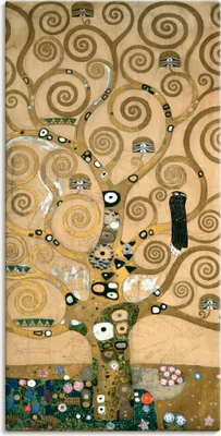 Produktbild von ARTland Leinwandbild Lebensbaum. Detail, Werkvorlage Größe: 30x60 cm