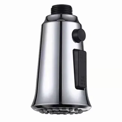 Produktbild von 3 Modi Brausekopf Küchenarmatur Pull out Küchenarmaturen Ersatz Brausekopf Geschirrbrause Handbrause Küche mit Hochdruckspülung Taste