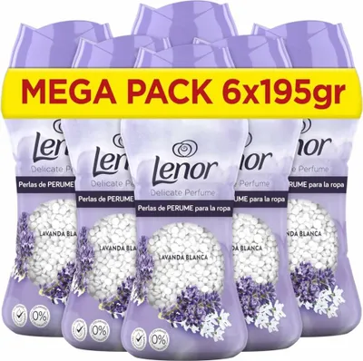 Produktbild von UNSTOPPABLES Weichspü ler mit Perlenduft #white Lavendel 195 gr