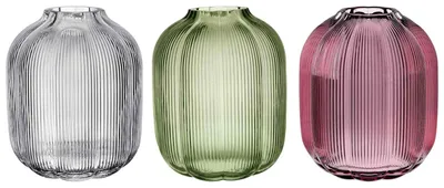 Produktbild von Villeroy & Boch Fleur Vasen-Set 3-teilig 19 cm