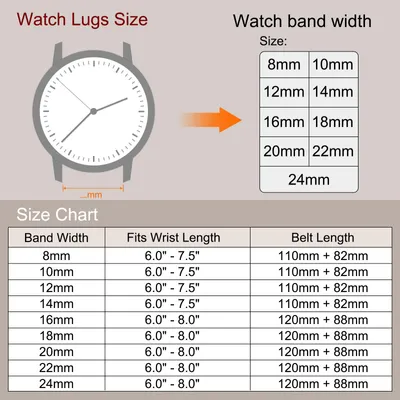 Produktbild von Uhrenarmband 10mm Leder mit Silber Edelstahl Schnalle, Uhrenarmb?nder Vintage Ersatzarmband fš¹r Smartwatch Universal Uhr Elegantes Damen Herren (Dunkelblau)