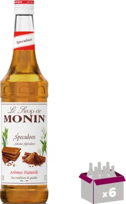 Image de Lot de 6 Sirop Monin - Speculos - 70cL