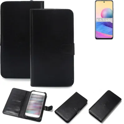 Produktbild von K-S-Trade Handyhülle Schutzhülle kompatibel mit Xiaomi Redmi Note 10 5G Handy Schutz Hülle Handyhülle Bumper schwarz 1x