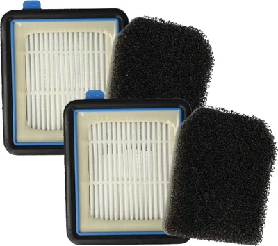 Produktbild von vhbw 4-tlg. Filter-Set kompatibel mit Electrolux PF91, FX9 Staubsauger - 2x HEPA-Filter, 2x Vormotor-Filter