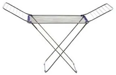 Zdjęcie produktu dla Suszarka do bielizny ze stali nierdzewnej „Fohn” – 185 x 55 x 120 cm (wysokość)