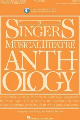 Produktbild von Singer's Musical Theatre Anthology Duets Volume 3 Book/Online Audio [With CD (Audio)]