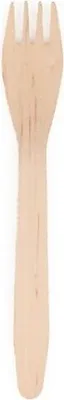 Produktbild von 1000 tradingbay24 Gabeln, Holz 16 cm tbU90343