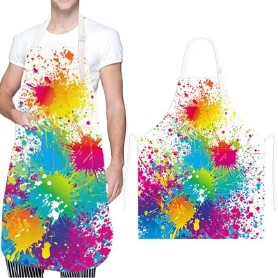 Produktbild von Wasserdichte Küchenschürze mit verstellbarem Halsband