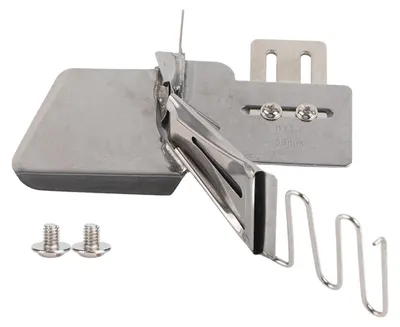 Produktbild von Bandbinder für Nähmaschinen, Zubehör, Edelstahl, 4-fach gefaltet, korrosionsbeständig, langlebig (38 mm)