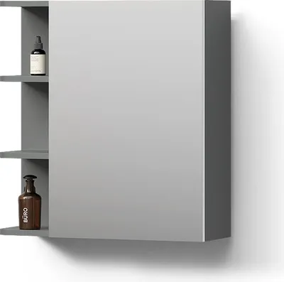 Produktbild von Spiegelschrank Livinity Fucino Anthrazit 62 x 64 cm, Model 56256