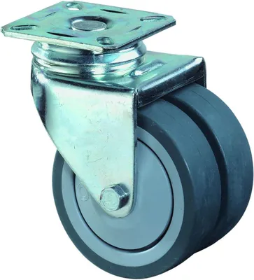 Produktbild von Lenkrolle mit einer Tragkraft von 80 kg und einem Raddurchmesser von 75 mm