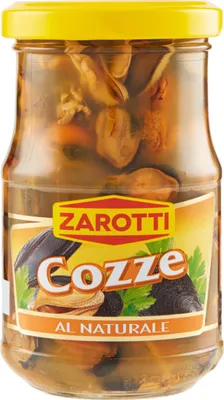 Produktbild von Muscheln in Marinade Cozze al naturale 110g - Zarotti