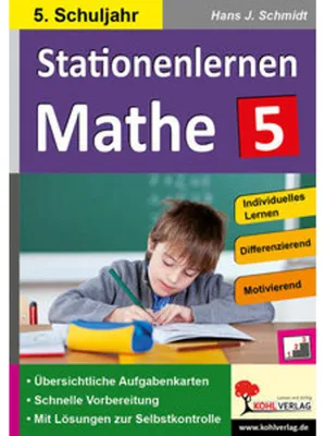 Obrázek produktu pro Kohls Stationenlernen Mathe / 5. Schuljahr