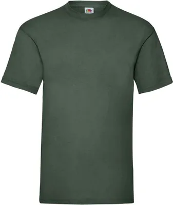 Image de Fruit of the Loom - T-shirt "Valueweight" pour homme PC5569 (XXL) (Vert bouteille)