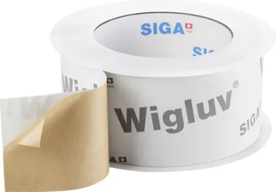 Produktbild von Siga Klebeband Wigluv 15 m x 6 cm weiß