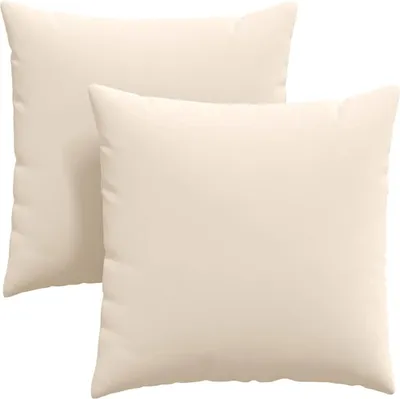 Obrázok produktu pre vidaXL Vankúše na pohovku 2 ks béžové 60 x 60 cm látka