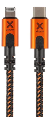 Immagine prodotto di XTORM USB-C zu Lightning Kabel 1.5m sw-or CXX003 USB-C TO LIGHTN.CABLE 1.5M