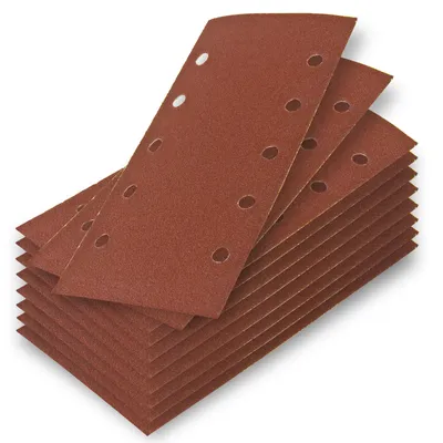 Immagine prodotto di Carta abrasiva per smerigliatrice vibrante 115x230 mm K80, 10 pz