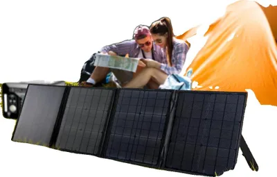 Immagine prodotto di Pannello solare pieghevole, 150W, caricatore portatile USB
