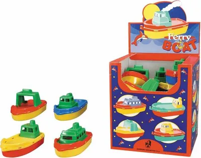 Zdjęcie produktu dla Androni Giocattoli 1210-0000, Łódź, Ferry Boat, 1 lat(a), Plastik, Wielobarwny