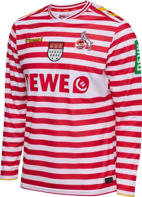 Produktbild von HUMMEL 1FCKöln 25/26 Karneval Jersey L/S WHITE/TRUE RED WHITE/TRUE RED L