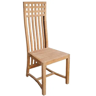Obrázok produktu pre Stolička Teako Design Lammhult z masívneho teaku, 54 × 47 × 115 cm