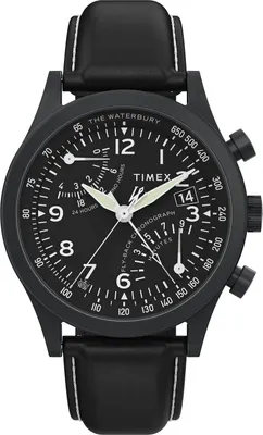 Image de Timex Waterbury Traditional Fly Back Chronograph Montre Homme