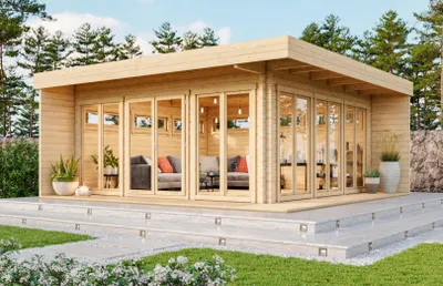 Produktbild von Fjordholz Gartenlounge Modell Mila 70