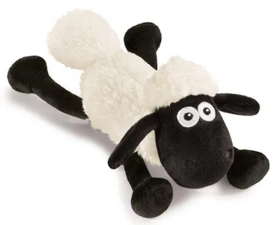 Produktbild von Kuscheltier Shaun das Schaf 20cm liegend