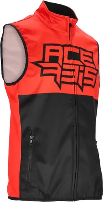 Imagen del producto de Chaleco impermeable Acerbis Linear Softshell para motocross, color /rojo, talla 2XL