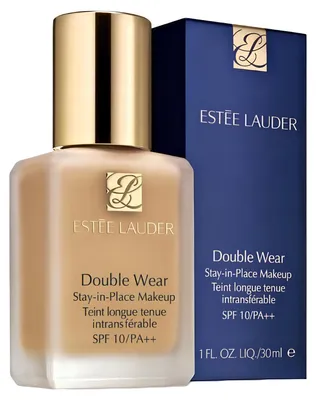 Image de Fond de teint Estee Lauder double wear 1w2 sand 30 ml maquillage mat longue tenue 24h sans brillance