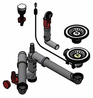 Produktbild von FRANKE Stößelventilset 112.0568.434 mit Excenterbedienung für BFG 651 / Ersatzteil